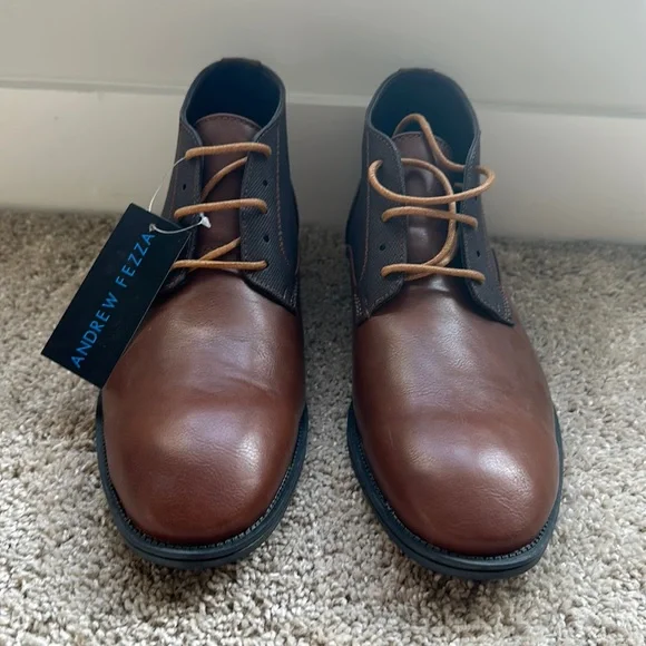 Andrew Fezza | Shoes | Andrew Fezza Brown Chukka Boots  display picture 3